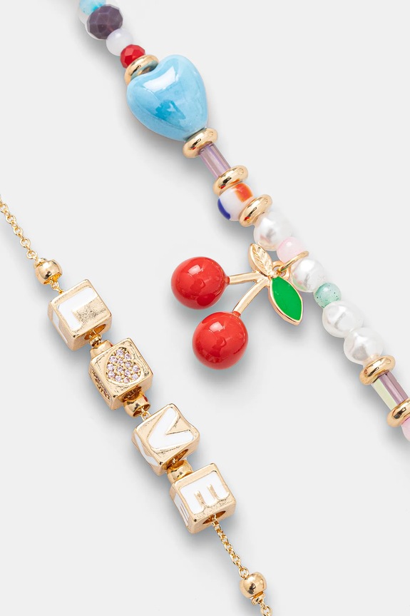 Akcesoria Aldo naszyjnik KYTHA 2-pack KYTHA.961 złoty