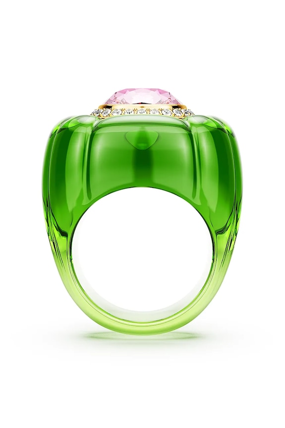 Akcesoria Swarovski pierścionek DULCIS 5709969 zielony