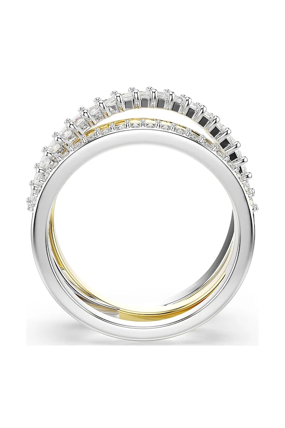 Swarovski pierścionek HYPERBOLA złoty 5714161