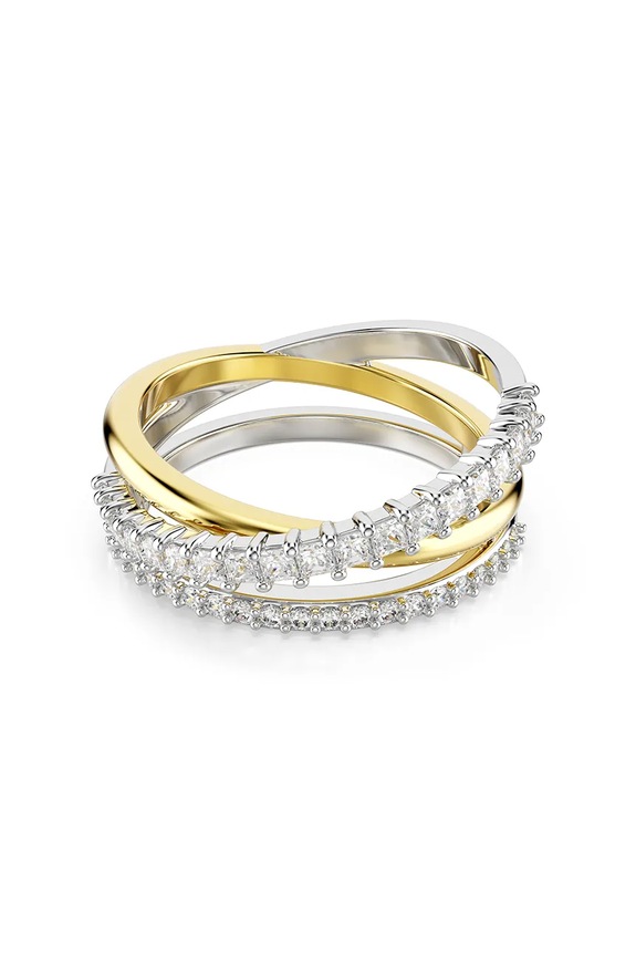 Перстень Swarovski HYPERBOLA криштал Swarovski золотий 5714163