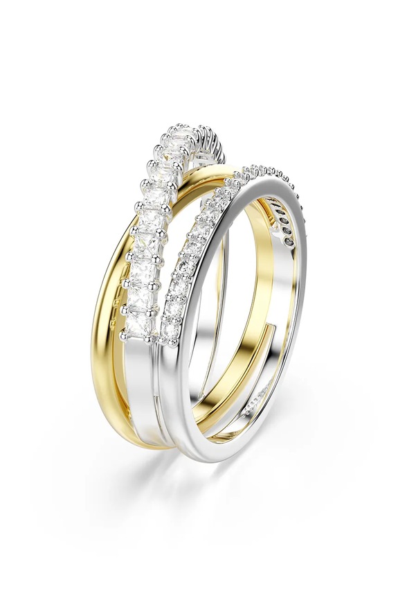 Перстень Swarovski HYPERBOLA 5714163 золотий AA00