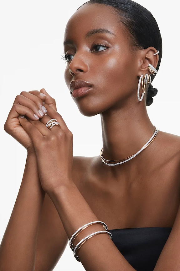 Swarovski gyűrű HYPERBOLA 5714164 arany