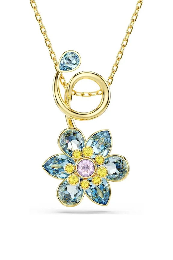 Swarovski naszyjnik IDYLLIA kryształ Swarovskiego niebieski 5709029