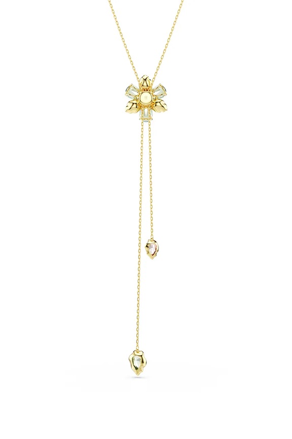 Swarovski naszyjnik IDYLLIA złoty 5717158