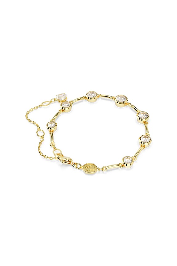 Swarovski bransoletka IMBER złoty 5705465