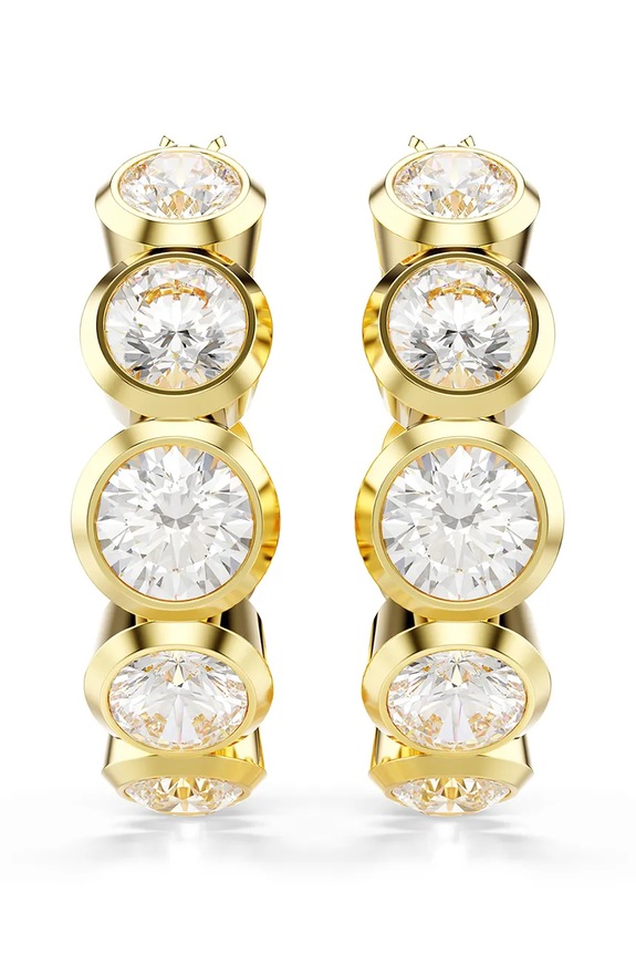 Náušnice Swarovski IMBER 5711483 zlatá SS25