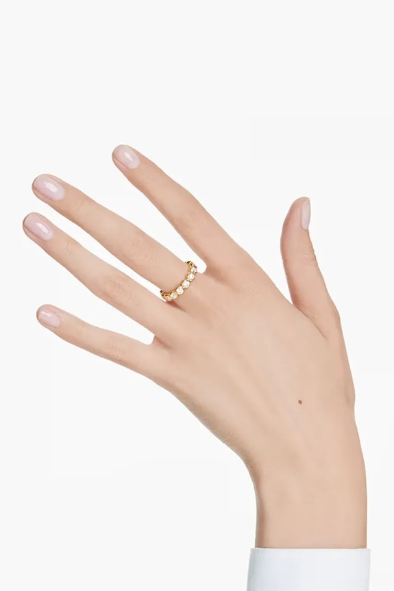Swarovski pierścionek IMBER 5714309 złoty