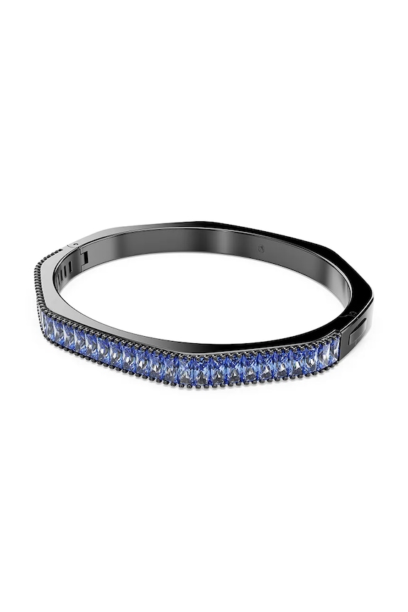 Swarovski βραχιόλι MATRIX 5721176 σκούρο μπλε SS25