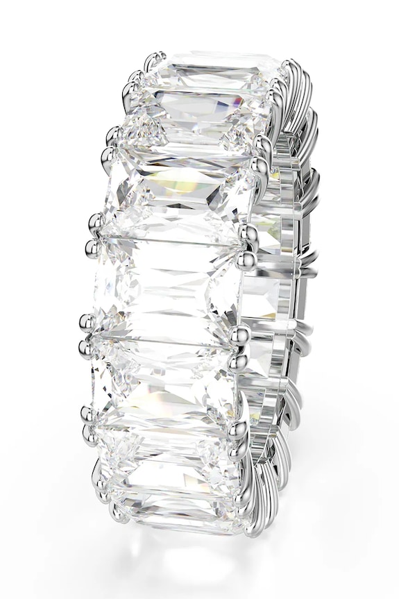 Kiegészítők Swarovski gyűrű MATRIX 5709275 ezüst