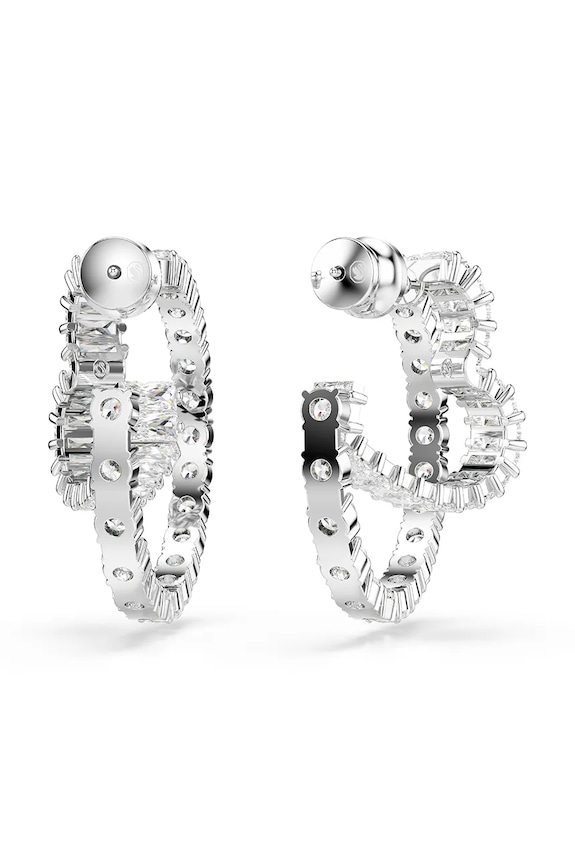 Náušnice Swarovski MATRIX stříbrná 5705748