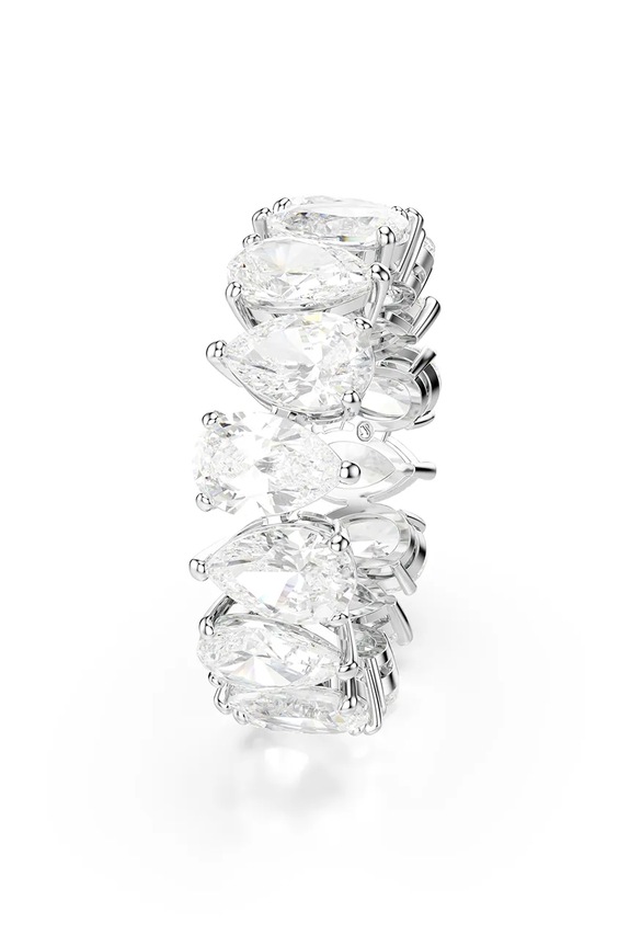 Doplnky Prsteň Swarovski MATRIX 5689470 strieborná