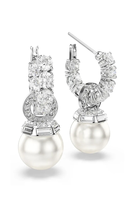 Kiegészítők Swarovski fülbevaló MATRIX 5691716 ezüst