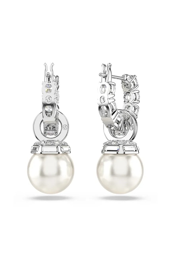 Swarovski fülbevaló MATRIX ezüst 5691716