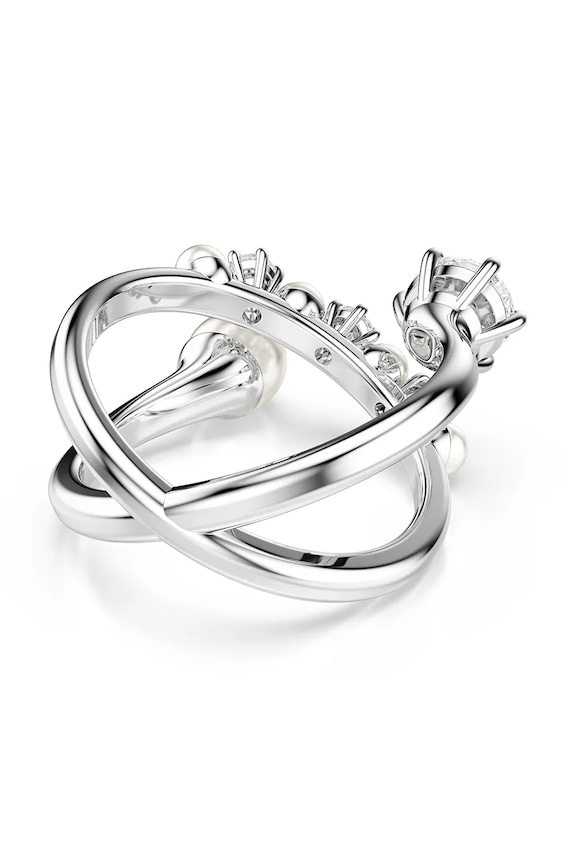 Swarovski inel MATRIX argintiu 5705612