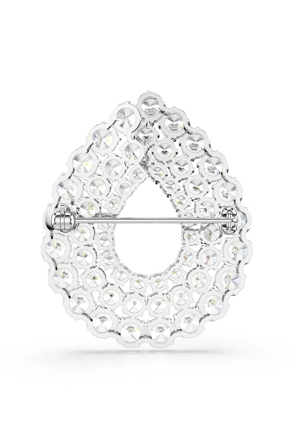 Accesorii Swarovski brosa MATRIX 5714648 argintiu
