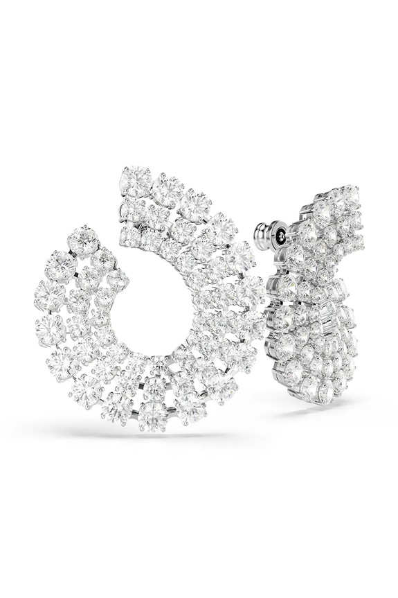 Doplňky Náušnice Swarovski MATRIX 5705834 stříbrná