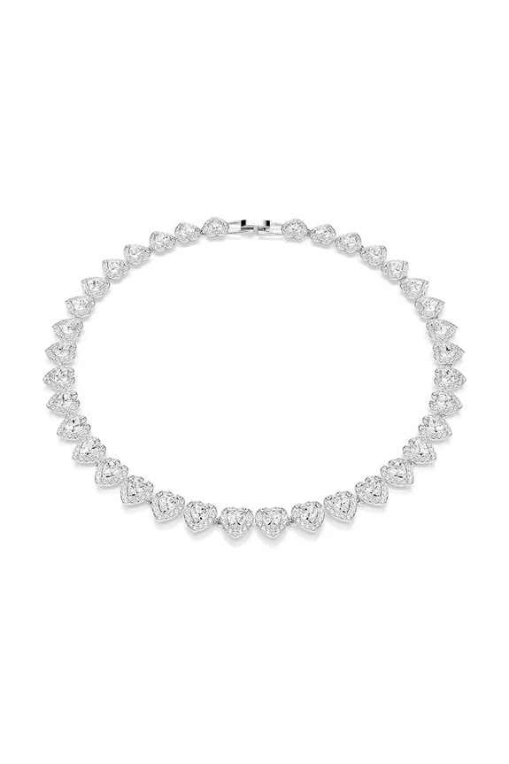 Swarovski colier CAPSULE Cristal Swarovski argintiu 5720857