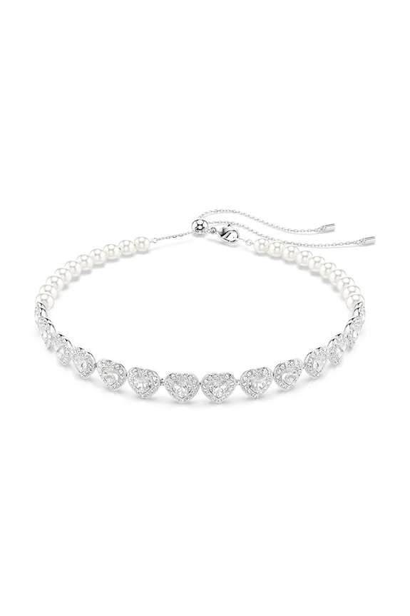 Κολιέ Swarovski Ariana Grande x Swarovski κρύσταλλο Swarovski ασημί 5720861
