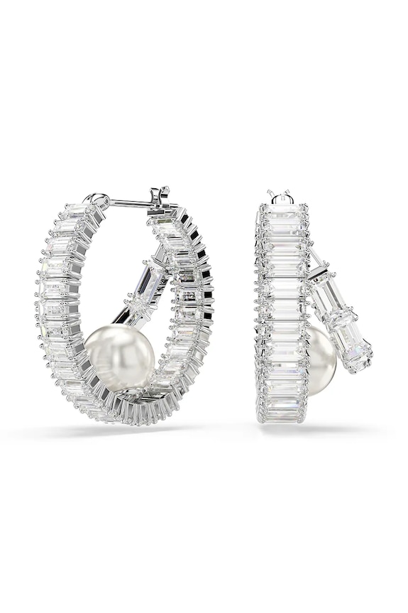Swarovski kolczyki Ariana Grande x Swarovski kryształ Swarovskiego srebrny 5720868