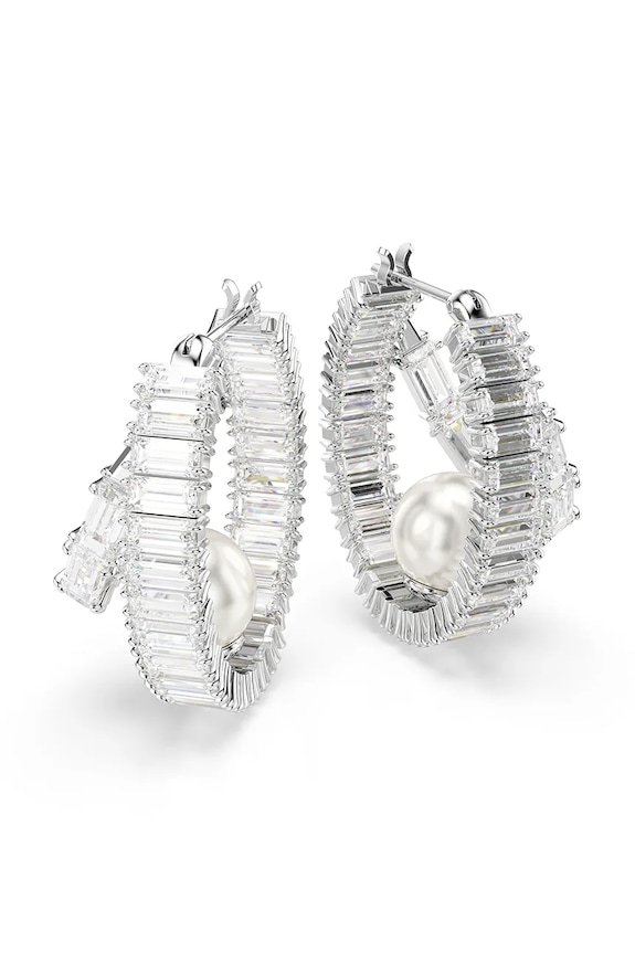 Akcesoria Swarovski kolczyki Ariana Grande x Swarovski 5720868 srebrny