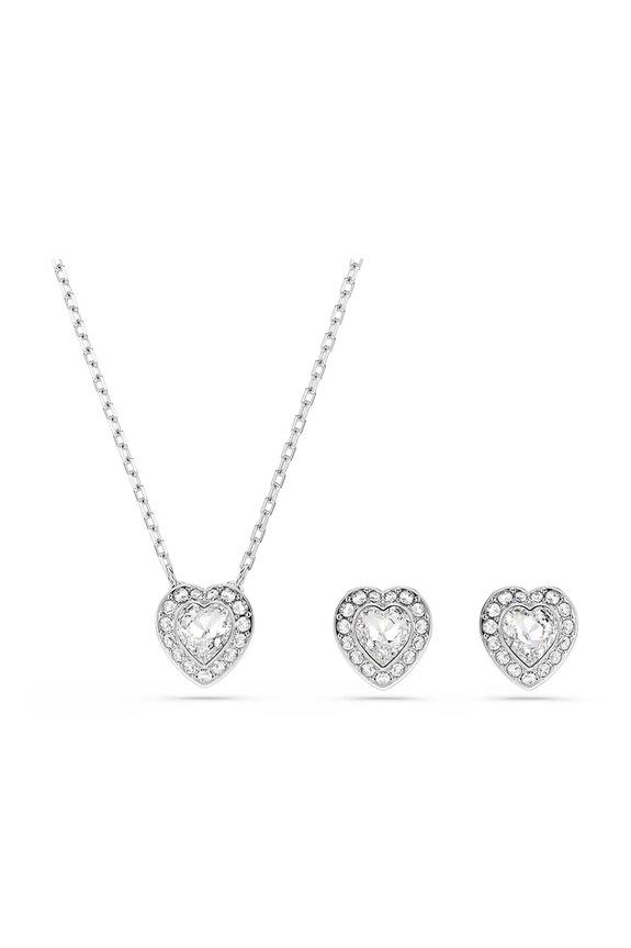 Swarovski naszyjnik i kolczyki Ariana Grande x Swarovski kryształ Swarovskiego srebrny 5720849
