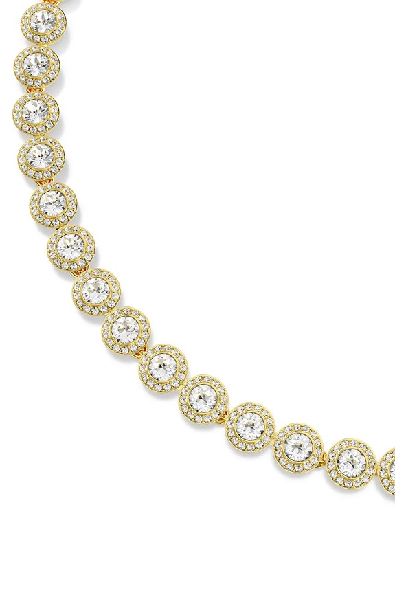 Akcesoria Swarovski naszyjnik UNA 5720505 złoty