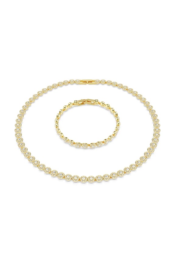 Кольє та браслет Swarovski UNA 2 шт золотий 5720506