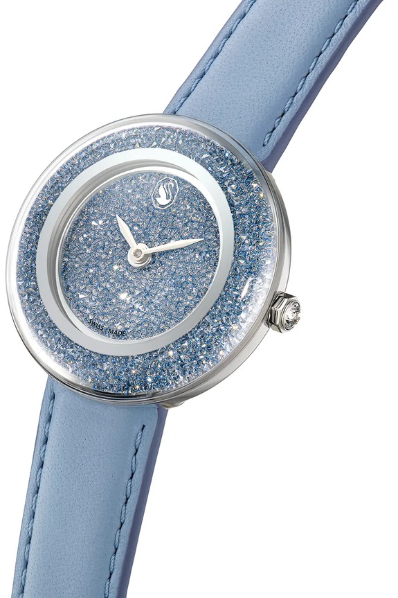Akcesoria Swarovski zegarek CRYSTALLINE 5681733 niebieski