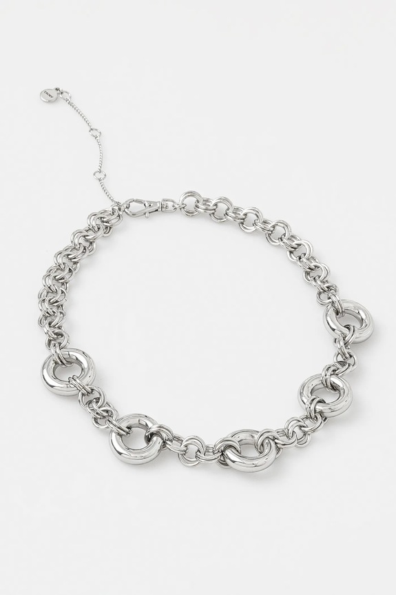 Dkny colier argintiu 04N00312