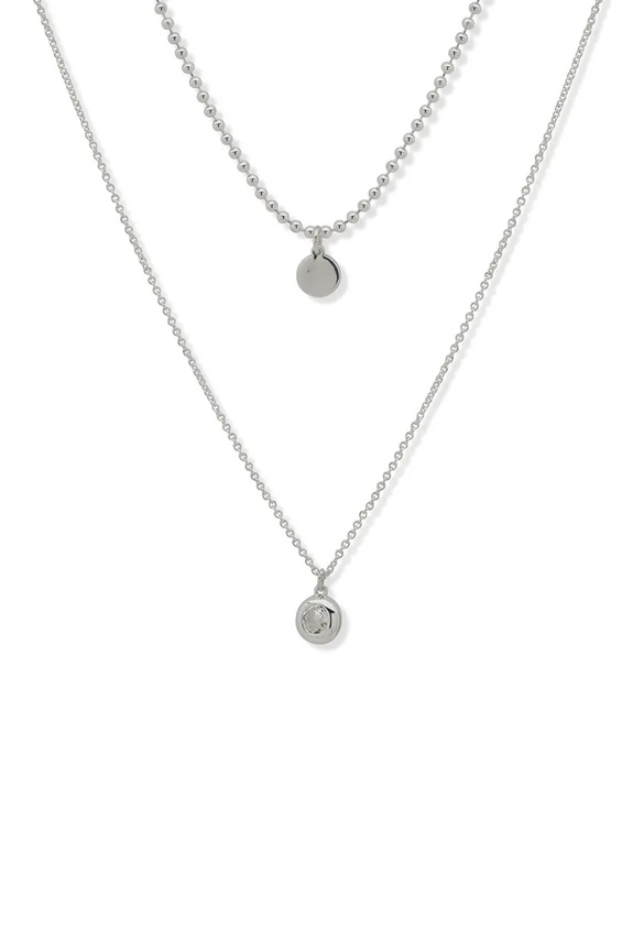Dkny colier argintiu 04N00310