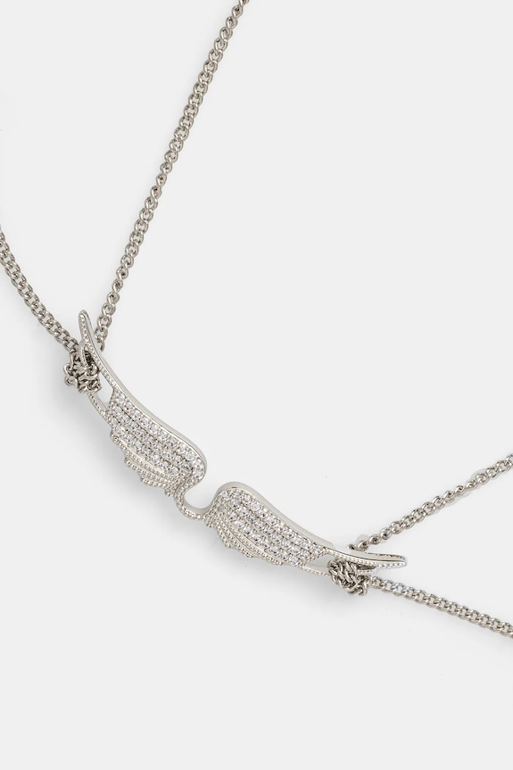 ZADIG&VOLTAIRE colier OWJW00641.22S.027 argintiu SS25