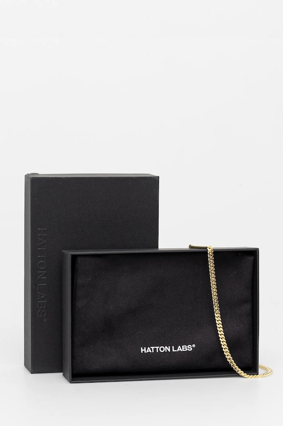 Pozlacený náhrdelník HATTON LABS Classic Cuban Chain M žlutá HL.W4.384.GL