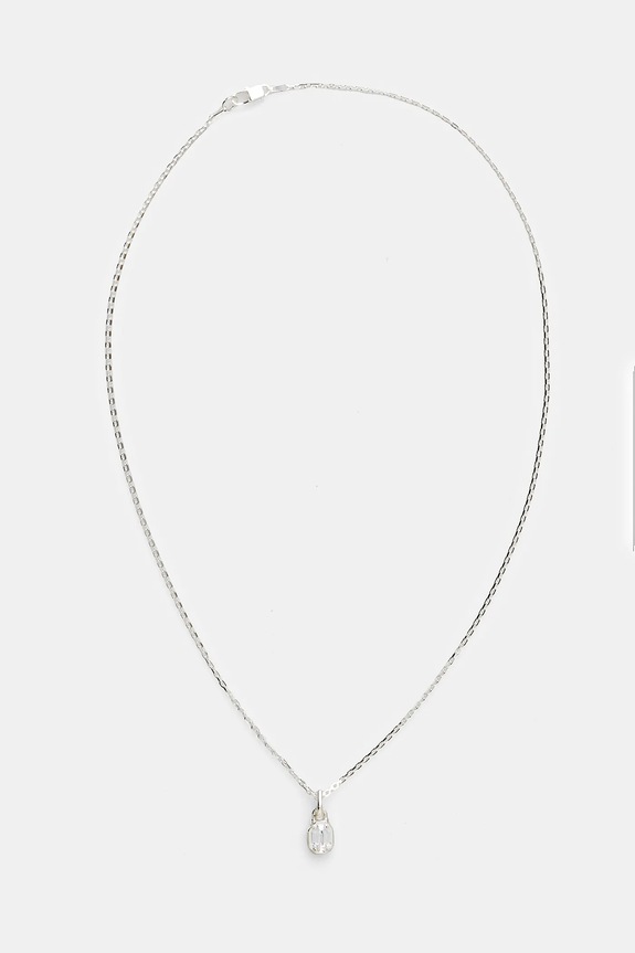 Серебряное колье HATTON LABS Hatton Pendant циркон серебрянный HL.W4.111.01A