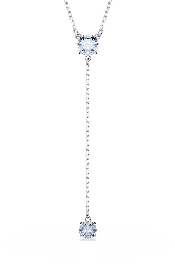 Swarovski colier Cristal Swarovski argintiu 5723571