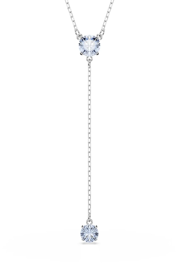 Swarovski colier Cristal Swarovski argintiu 5723571