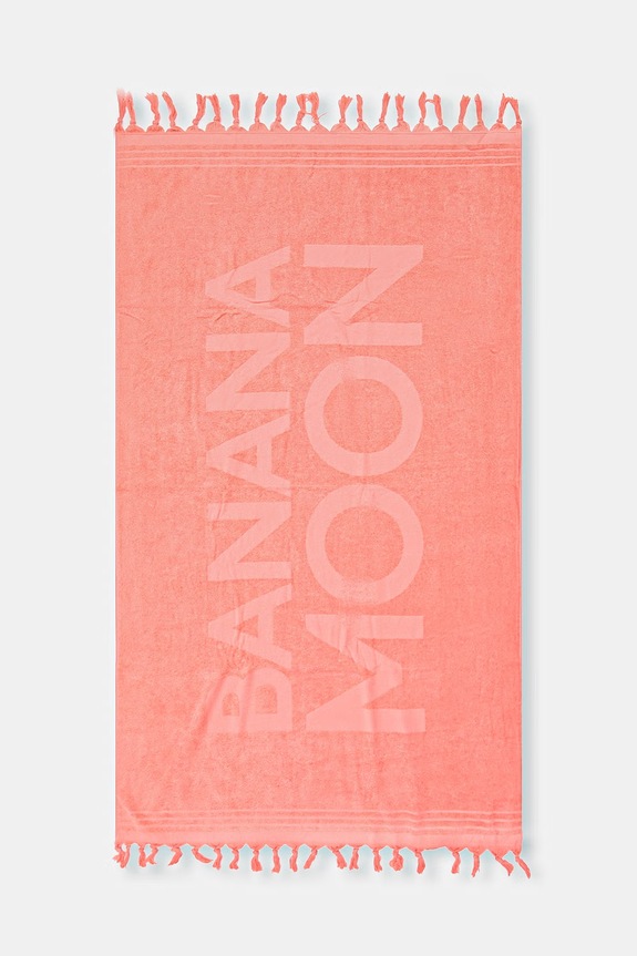 Bavlnený uterák Banana Moon Towely 100 x 180 cm oranžová POPSY.TOWELY