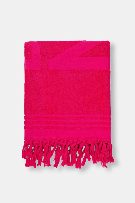 Banana Moon ręcznik bawełniany Towely 100 x 180 cm POPSY.TOWELY różowy SS26