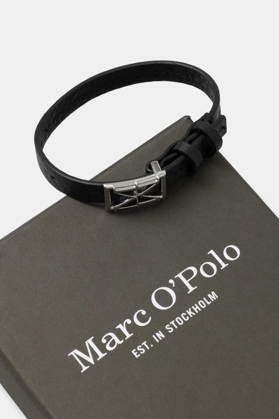Akcesoria Marc O'Polo bransoletka skórzana 50219901001110 czarny