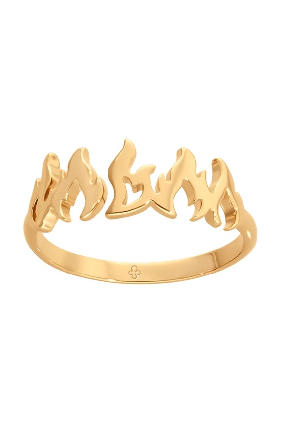 Prstýnek Lilou Flame of Love zlatá 244/PIE/5/PO