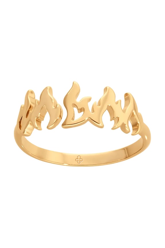 Prstýnek Lilou Flame of Love zlatá 244/PIE/5/PO