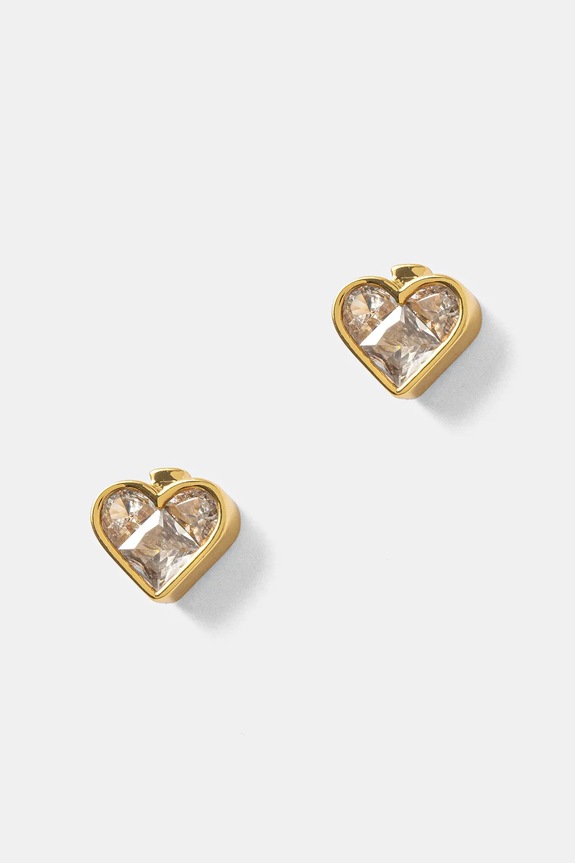 Kate Spade fülbevaló cirkónia arany KJ666