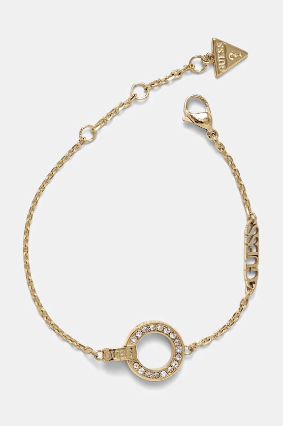 Náramek Guess CIRCLE LIGHTS zlatá JUBB03.162JW
