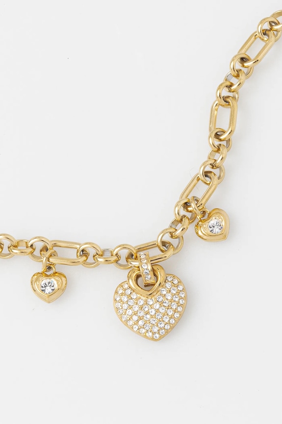Guess bransoletka CRAZY IN LOVE JUBB05.211JW złoty AA00