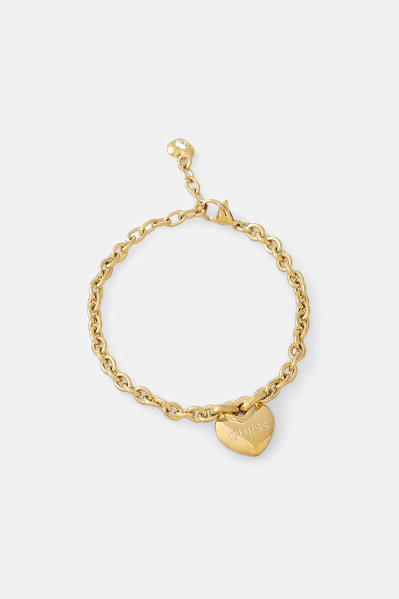 Guess bransoletka CRAZY IN LOVE złoty JUBB05.217JW