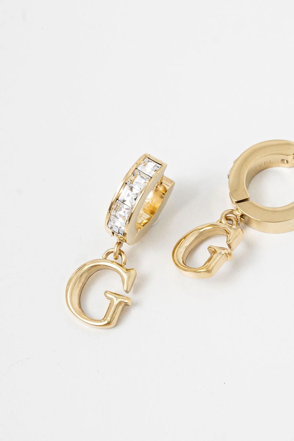 Guess kolczyki HUGGIE ME JUBE03.148JW złoty SS25