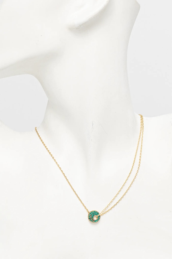 Doplňky Náhrdelník Guess BLOOMING SUMMER JUBN05.226JW zlatá