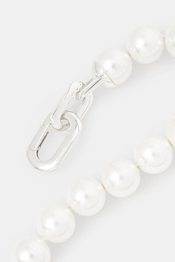 AMBUSH bransoletka srebrna Pearl Padlock Bracelet 12115260 srebrny SS25
