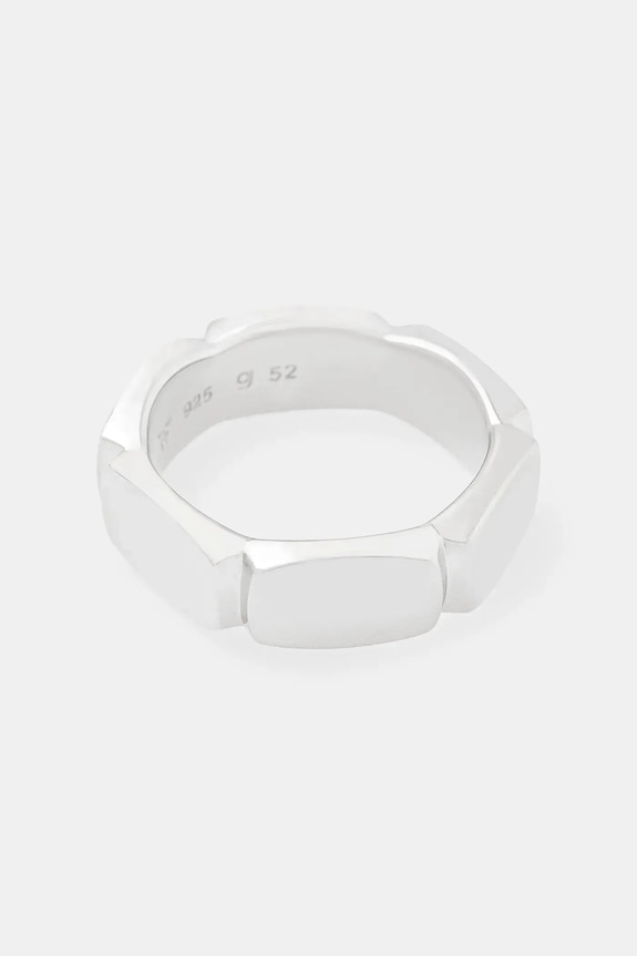Tom Wood inel de argint Umi Band Ring Medium argint argintiu 101441