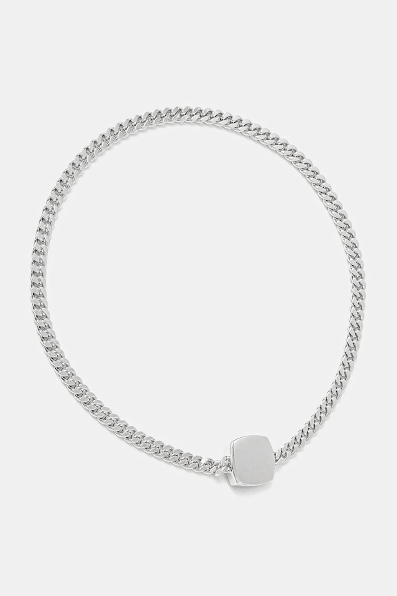 Stříbrný náhrdelník Tom Wood Umi Necklace stříbro stříbrná 101450