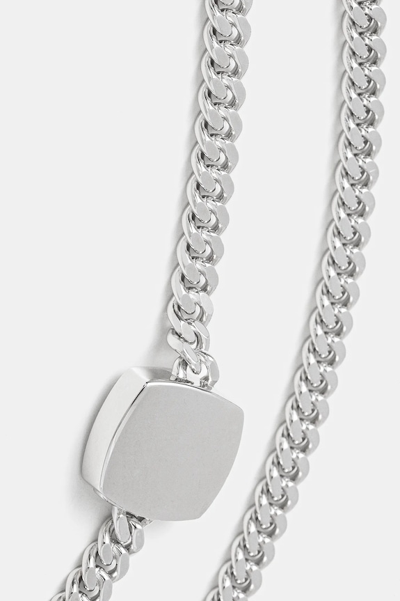 Stříbrný náhrdelník Tom Wood Umi Necklace 101450 stříbrná SS25